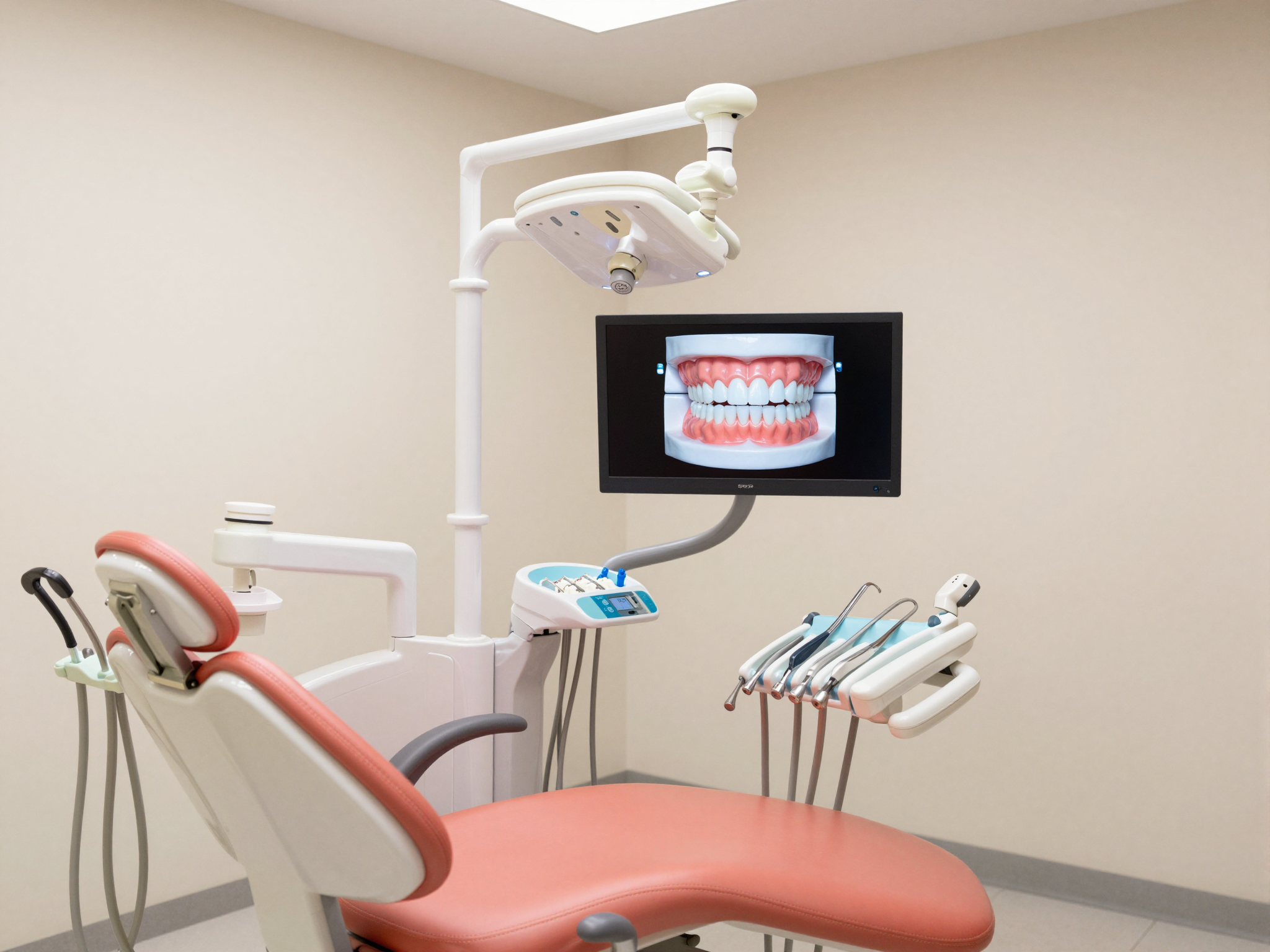 Consultorio de ortodoncia de la clínica dental